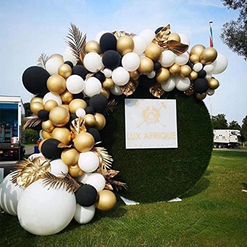 SURSURPIRSE Black Gold Balloons Garland Arch Kit White Latex Balloons Set for Girls Birthday Party Baby Shower Wedding Supplies
SURSURPIRSE Black Gold Balloons Garland Arch Kit White Latex Balloons Set for Girls Birthday Party Baby Shower Wedding Supplies