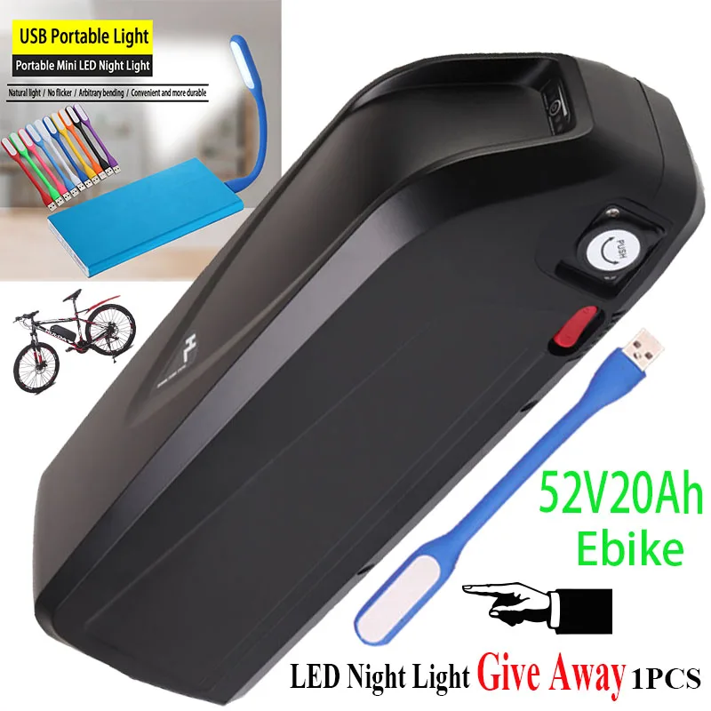 Scooter Battery Electric Bicycle Hailong Battery 36V 48V 52V USB 18650 BBS02 BBS03 BBSHD 17Ah 20ah 30Ah 500W E Bike Bafang Motor
Scooter Battery Electric Bicycle Hailong Battery 36V 48V 52V USB 18650 BBS02 BBS03 BBSHD 17Ah 20ah 30Ah 500W E Bike Bafang Motor