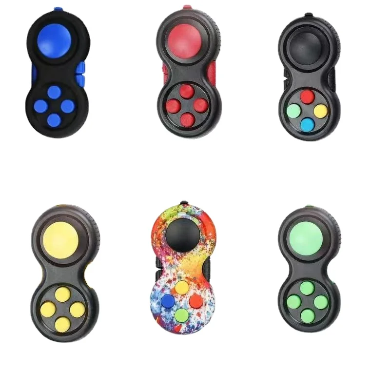

edc fidget antistress toy for adults children kids fidget pad stress relief squeeze fun hand anxiety sensory toy christmas gift