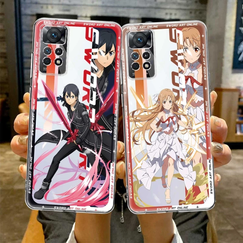 Soft For Xiaomi Redmi Note 7 8 9 10 11 12 4G 5G Pro 9S NOTE11 11T 10S 10Pro 8T Funda Case Sword Art Online Anime Japan Sao
Soft For Xiaomi Redmi Note 7 8 9 10 11 12 4G 5G Pro 9S NOTE11 11T 10S 10Pro 8T Funda Case Sword Art Online Anime Japan Sao