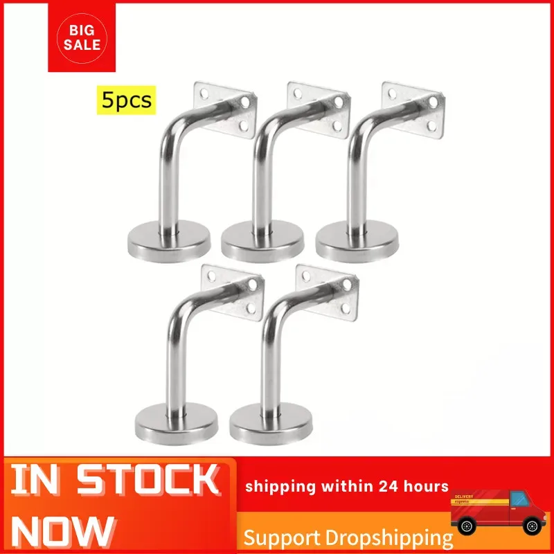 5Pcs 201 Stainless Steel Handrail Wall Mounted Brackets Supports Handrail Bracket Stair Rail Handrail Bracket Support For Stair
5Pcs 201 Stainless Steel Handrail Wall Mounted Brackets Supports Handrail Bracket Stair Rail Handrail Bracket Support For Stair
