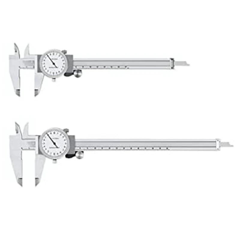 Metric Gauge Measuring Tool Dial Vernier Caliper Shock-Proof Vernier Caliper 0.02Mm
Metric Gauge Measuring Tool Dial Vernier Caliper Shock-Proof Vernier Caliper 0.02Mm
