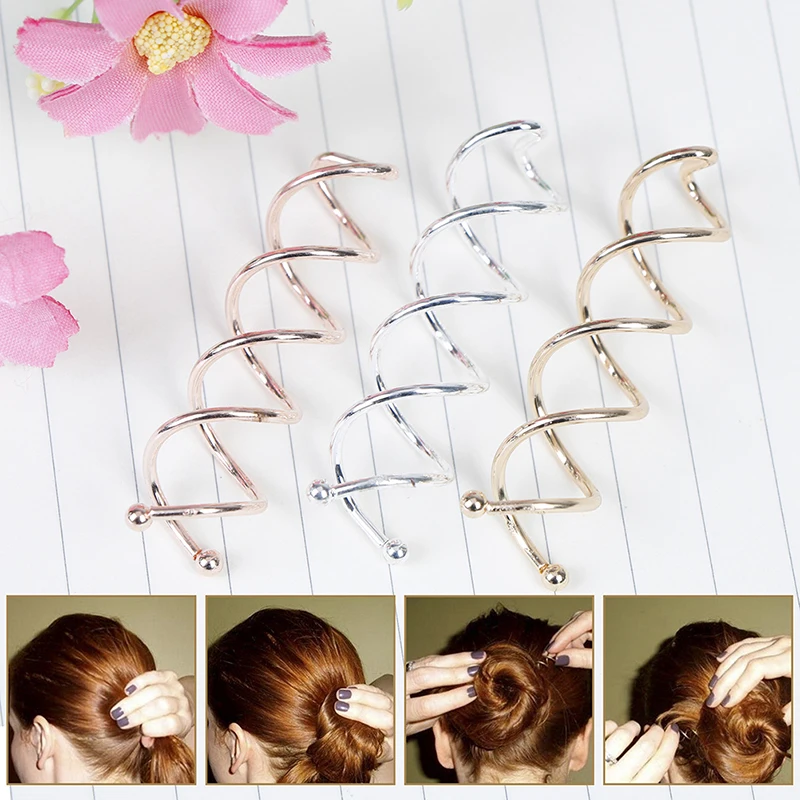 10Pcs Gold Silver Color Black Rose Gold Women Spiral Spin Screw Pin Hair Clip Twist Barrette Hairpins for Women Girl
10Pcs Gold Silver Color Black Rose Gold Women Spiral Spin Screw Pin Hair Clip Twist Barrette Hairpins for Women Girl