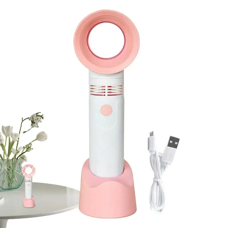 Bladeless Handheld Fan Desk Bladeless Fan USB Rechargeable Personal Cooling Fan With Detachable Base For
Bladeless Handheld Fan Desk Bladeless Fan USB Rechargeable Personal Cooling Fan With Detachable Base For