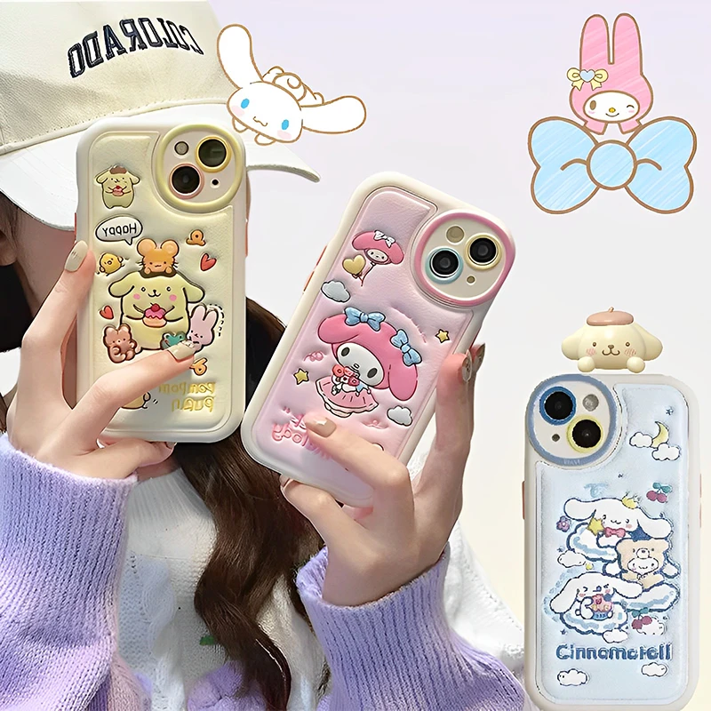 Kawaii Sanrio Phone Case Cinnamoroll for iPhone 14 13 12 Pro My Melody Girl Cartoon Soft Glue Protective Mobile Phone Case
Kawaii Sanrio Phone Case Cinnamoroll for iPhone 14 13 12 Pro My Melody Girl Cartoon Soft Glue Protective Mobile Phone Case