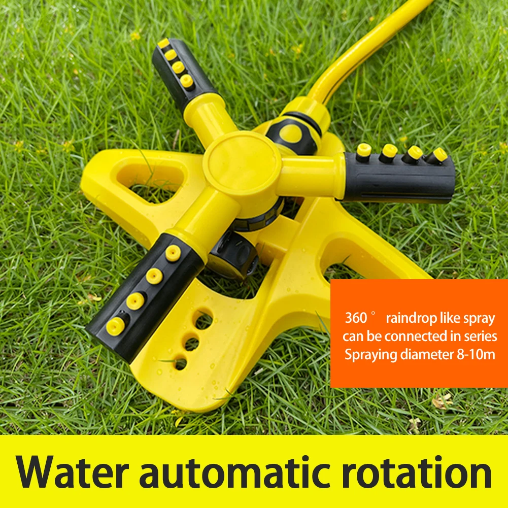 Garden Lawn Sprinkler Automatic 360 Degree Rotating Large Area Coverage Water Sprinkler For Yard Lawn Water Gun Water Sprayers
Garden Lawn Sprinkler Automatic 360 Degree Rotating Large Area Coverage Water Sprinkler For Yard Lawn Water Gun Water Sprayers