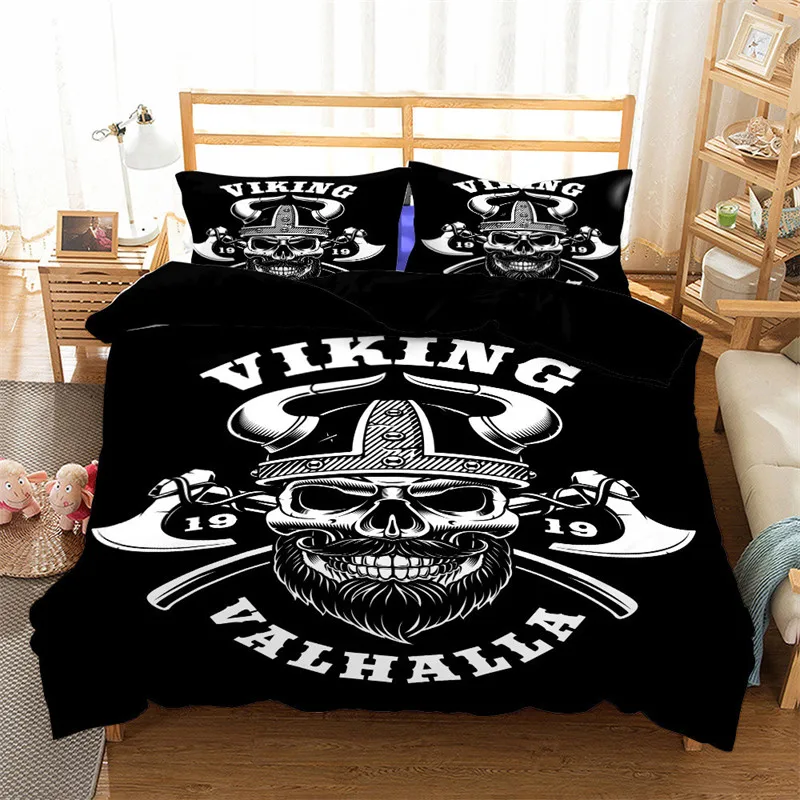 Viking Duvet Cover Set King/Queen Size Slate Blue Mjolnir Pattern Bedding Set Northern Germanic Culture Polyester Quilt Cover
Viking Duvet Cover Set King/Queen Size Slate Blue Mjolnir Pattern Bedding Set Northern Germanic Culture Polyester Quilt Cover