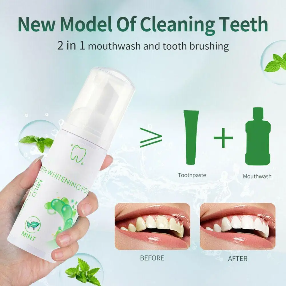 Toothpaste Foam Whitening Hygiene Tool Natural Cleaning Mousse Tooth Whitening Kit Health Care For Family
Toothpaste Foam Whitening Hygiene Tool Natural Cleaning Mousse Tooth Whitening Kit Health Care For Family