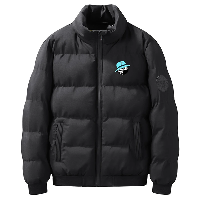 Winter 2022 New Men Parka Coat Thicken Warm Jacket Gof Print Fashion Stand Collar Coat Street Solid Color Malbon Gof Parka Male
Winter 2022 New Men Parka Coat Thicken Warm Jacket Gof Print Fashion Stand Collar Coat Street Solid Color Malbon Gof Parka Male