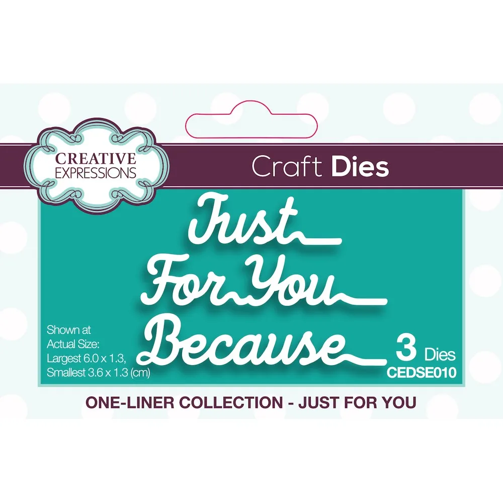 JUST FOR YOU One Liner Collection Die2022 New Cutting Templates Scrapbook Diary Decorative Templates Embossing Templates DIY
JUST FOR YOU One Liner Collection Die2022 New Cutting Templates Scrapbook Diary Decorative Templates Embossing Templates DIY