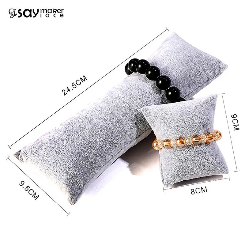 1PCS Jewelry Pillow Display Stand Jewelry Pillow Stand Velvet Storage Box Bracelet Case Anklet Watch Display Photography Props
1PCS Jewelry Pillow Display Stand Jewelry Pillow Stand Velvet Storage Box Bracelet Case Anklet Watch Display Photography Props