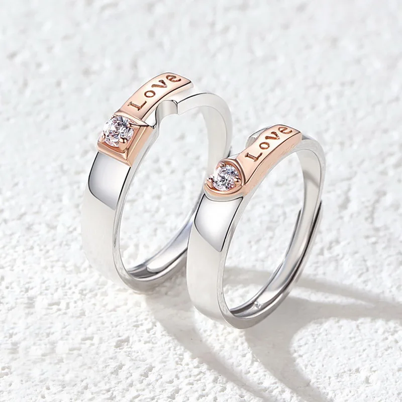 1 PC Fashion Love Heart Zircon Letter Couple Ring for Women Men Open Finger Wedding Jewelry Bird Leaf Cat Planet Astronaut Gift
1 PC Fashion Love Heart Zircon Letter Couple Ring for Women Men Open Finger Wedding Jewelry Bird Leaf Cat Planet Astronaut Gift