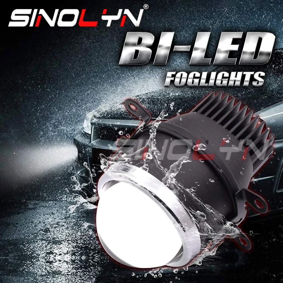 3.0 Inch Bi LED Fog Lights PTF 3000K 5500K Universal Projector Fog Car Lamp Lenses LED Lenses For Auto Car Accessories Retrofit
3.0 Inch Bi LED Fog Lights PTF 3000K 5500K Universal Projector Fog Car Lamp Lenses LED Lenses For Auto Car Accessories Retrofit