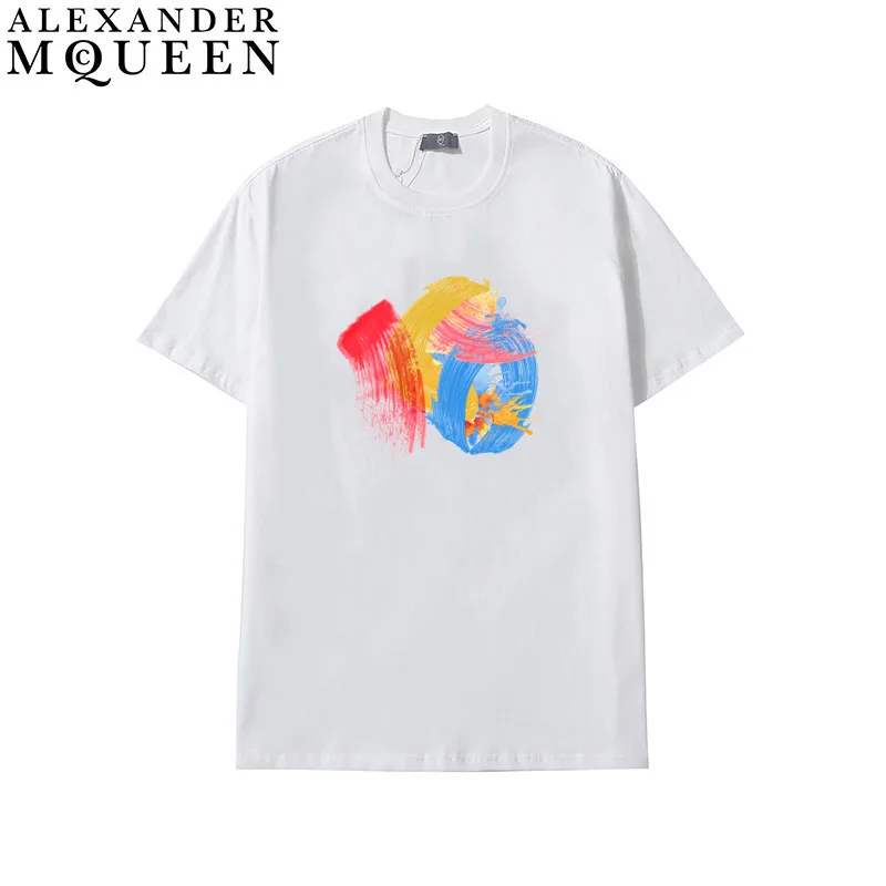 MCQUEEN Tees Men's and Women's Unisex Letter Printed Round Neck Short Sleeve All-match T-shirt
MCQUEEN Tees Men's and Women's Unisex Letter Printed Round Neck Short Sleeve All-match T-shirt