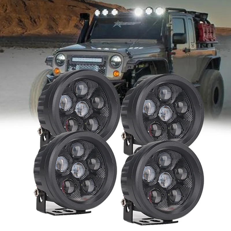4inch 72W Car Light Assembly Fog Light Driving Light for Truck Led Work Light Bar for OffRoad Tractor SUV Boat 12V 
4inch 72W Car Light Assembly Fog Light Driving Light for Truck Led Work Light Bar for OffRoad Tractor SUV Boat 12V