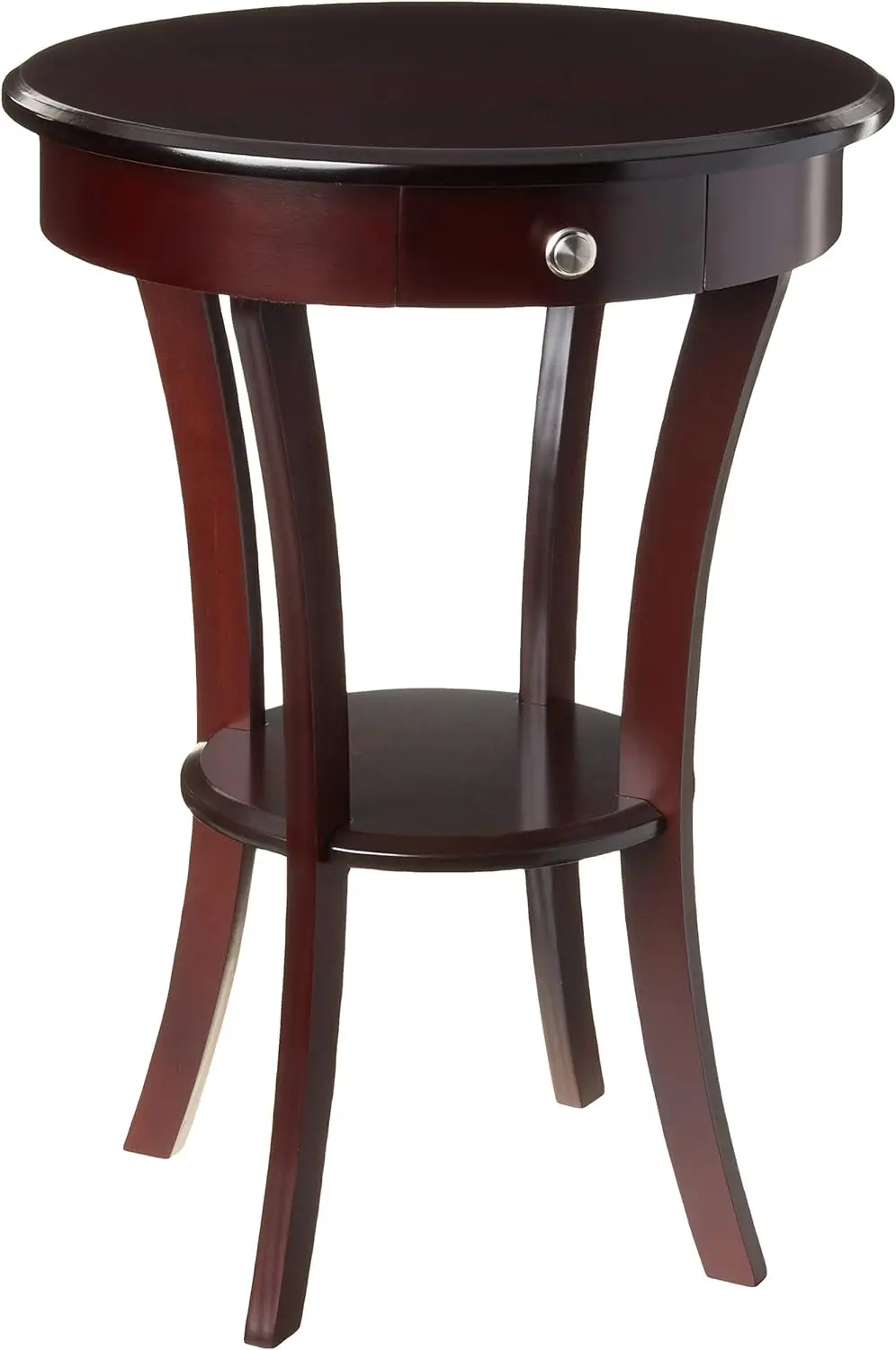 Round Table with Drawer and Shelf ,Espresso Small coffee table Table top Small end table Tea table Mesas End table for bedroom B
Round Table with Drawer and Shelf ,Espresso Small coffee table Table top Small end table Tea table Mesas End table for bedroom B