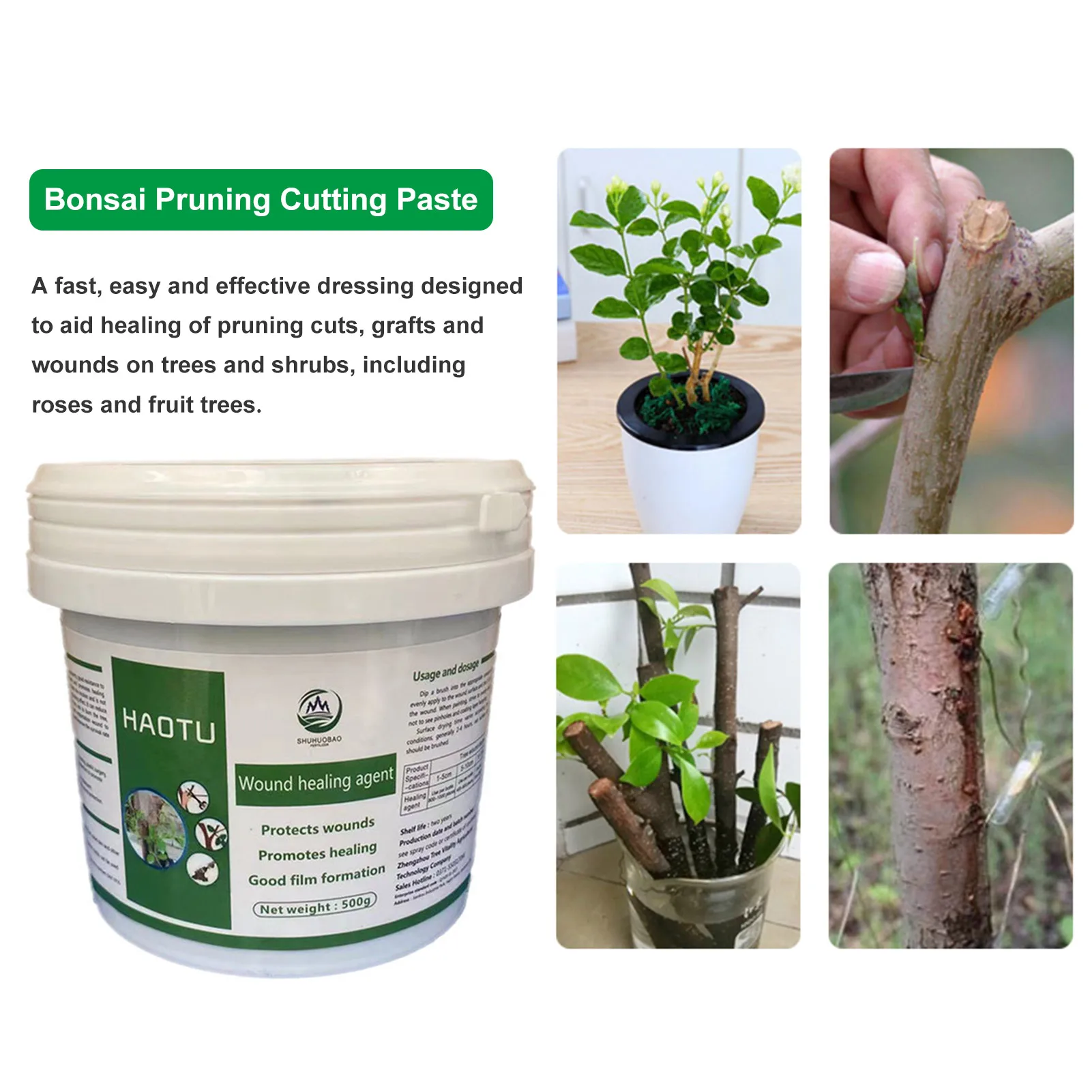 Bonsai Pruning Cutting Paste Tree Wound Pruning Sealer Garden Bonsai Plant Healing Paste Convenient To Use Garden Plant Grafting
Bonsai Pruning Cutting Paste Tree Wound Pruning Sealer Garden Bonsai Plant Healing Paste Convenient To Use Garden Plant Grafting