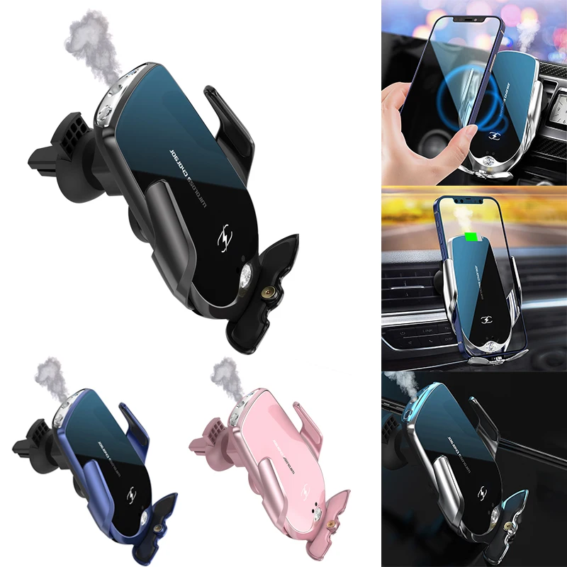 Wireless Car Phone Holder 30W Fast Charger Automatic Infrared Air Humidifier Mount Charging For Smartphone Interior Accessories
Wireless Car Phone Holder 30W Fast Charger Automatic Infrared Air Humidifier Mount Charging For Smartphone Interior Accessories