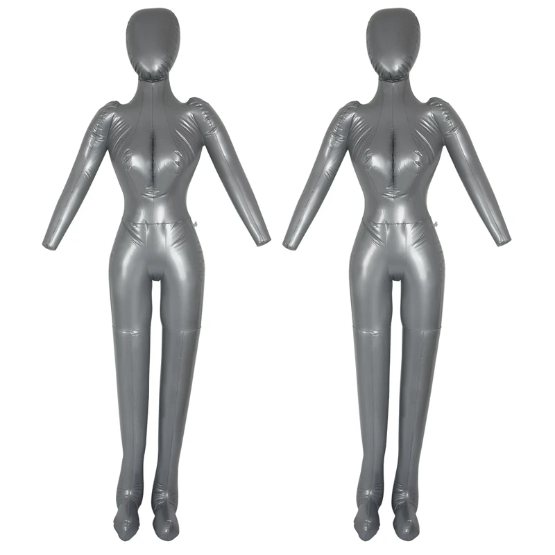 2X Inflatable Full Body Female Model With Arm Ladies Mannequin Window Display Props
2X Inflatable Full Body Female Model With Arm Ladies Mannequin Window Display Props