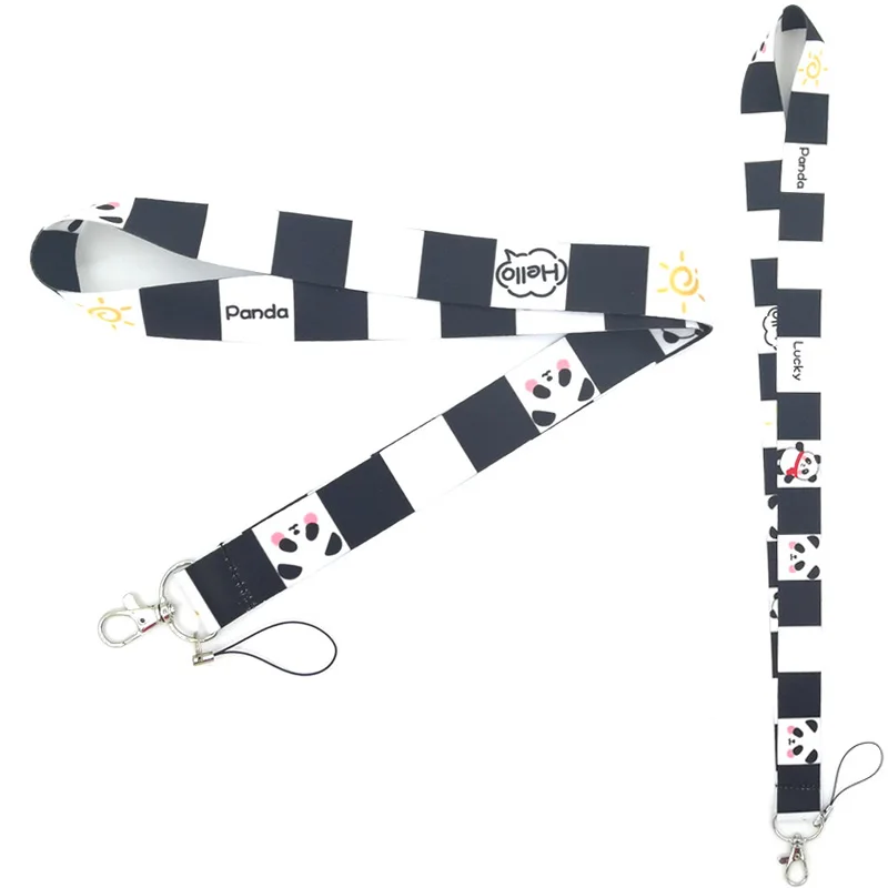 Funny Cute Panda Keychain Lanyards Id Badge Holder ID Card Pass Gym Mobile Phone Badge Holder Key Strap Webbings Ribbons Gifts
Funny Cute Panda Keychain Lanyards Id Badge Holder ID Card Pass Gym Mobile Phone Badge Holder Key Strap Webbings Ribbons Gifts