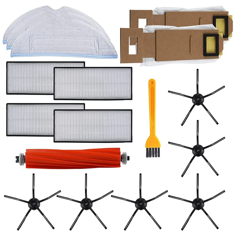 

Сменный фильтр, боковая щетка и салфетка для очистки для роботов-пылесосов Xiaomi Roborock S7 T7 T7plus T7S T7splus