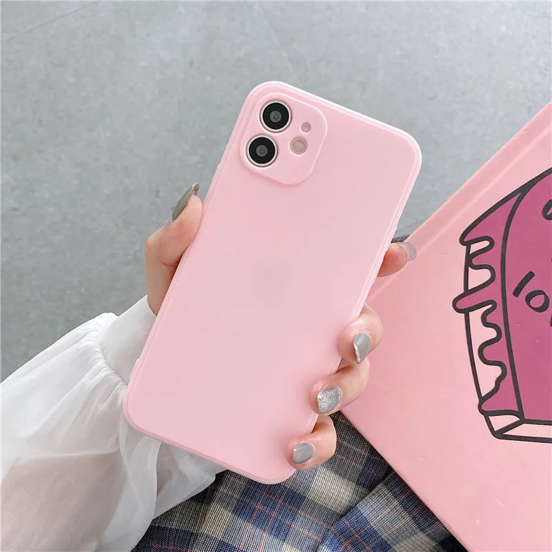 For Iphone13 12 11 Pro Max X XR Mobile Phone Case Frosted Candy Color Drop Protective Sleeve Straight Edge
For Iphone13 12 11 Pro Max X XR Mobile Phone Case Frosted Candy Color Drop Protective Sleeve Straight Edge