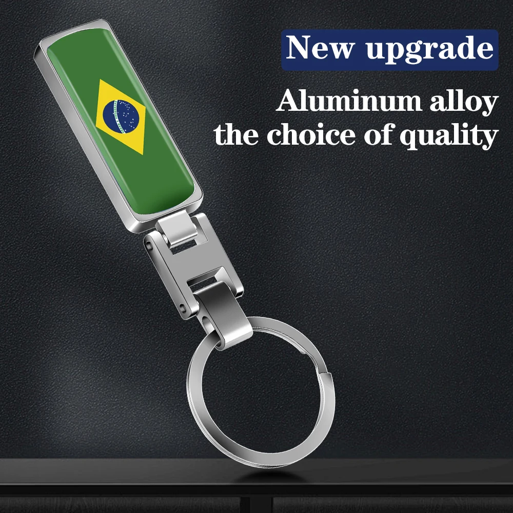 1Pcs Car Styling 3D Metal Epoxy Emblem Brazil Nationl Flag Keychain Key Rings Backpack Pendant Souvenirs Men Gifts Accessories
1Pcs Car Styling 3D Metal Epoxy Emblem Brazil Nationl Flag Keychain Key Rings Backpack Pendant Souvenirs Men Gifts Accessories