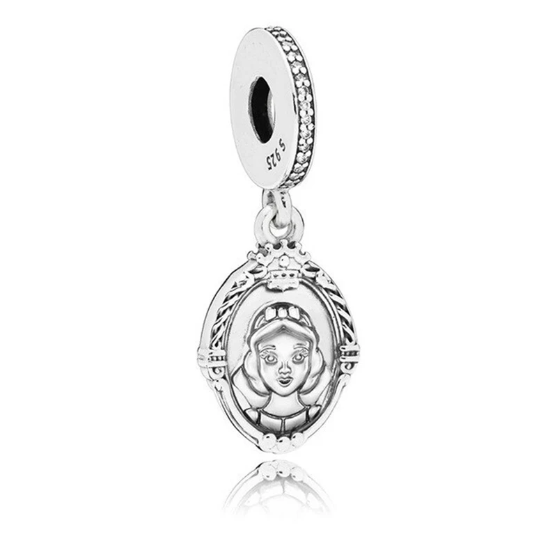 Classic 925 Sterling Silver Bead Evil Queen Magic Mirror Dangle Fit Original Pandora Charms mybeboa Bracelet Women DIY Jewelry
Classic 925 Sterling Silver Bead Evil Queen Magic Mirror Dangle Fit Original Pandora Charms mybeboa Bracelet Women DIY Jewelry