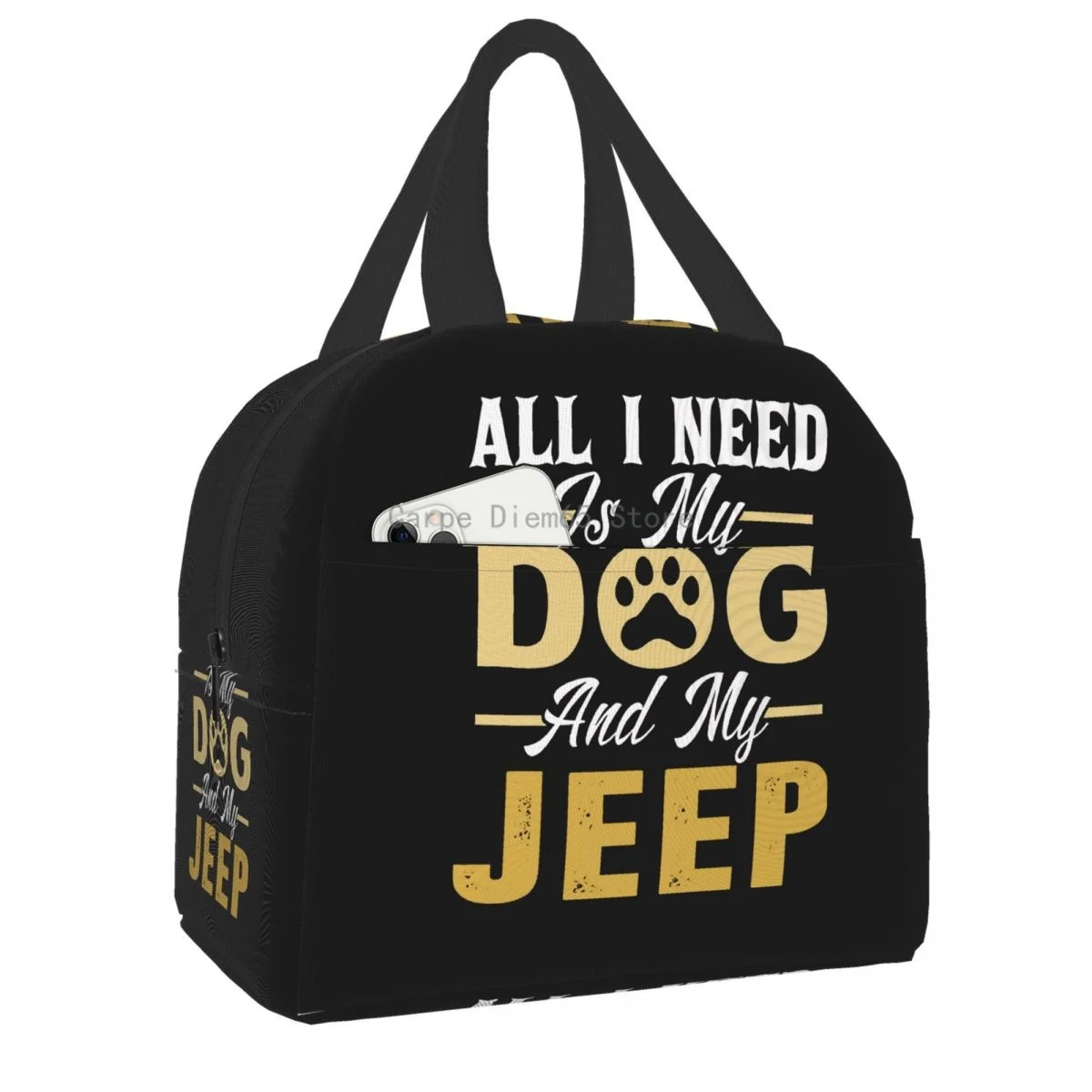 All I Need Is My Dog And MY Portable Insulated Lunch Bag For Women Men Cooler Tote Box For Travel Work
All I Need Is My Dog And MY Portable Insulated Lunch Bag For Women Men Cooler Tote Box For Travel Work