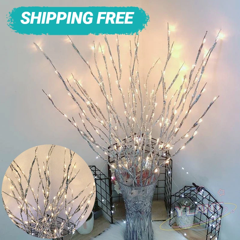 YLANT 20LED Simulation Tree Branch Light String Christmas Decorations for Home Christmas Tree Decorations New Year& Party Decor
YLANT 20LED Simulation Tree Branch Light String Christmas Decorations for Home Christmas Tree Decorations New Year& Party Decor