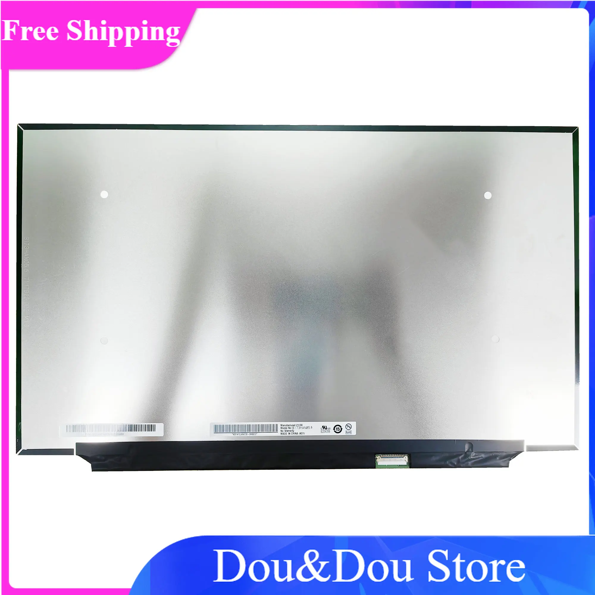 B173HAN05.5 Panel Matrix 1920*1080 EDP 40 Pins 100% sRGB 17.3'' 165Hz Laptop LCD Screen
B173HAN05.5 Panel Matrix 1920*1080 EDP 40 Pins 100% sRGB 17.3'' 165Hz Laptop LCD Screen