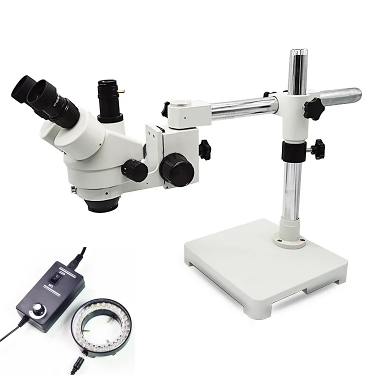 7-45 times trinocular stereo microscope single-arm universal microscope medical surgical anatomical high-eye microscope
7-45 times trinocular stereo microscope single-arm universal microscope medical surgical anatomical high-eye microscope