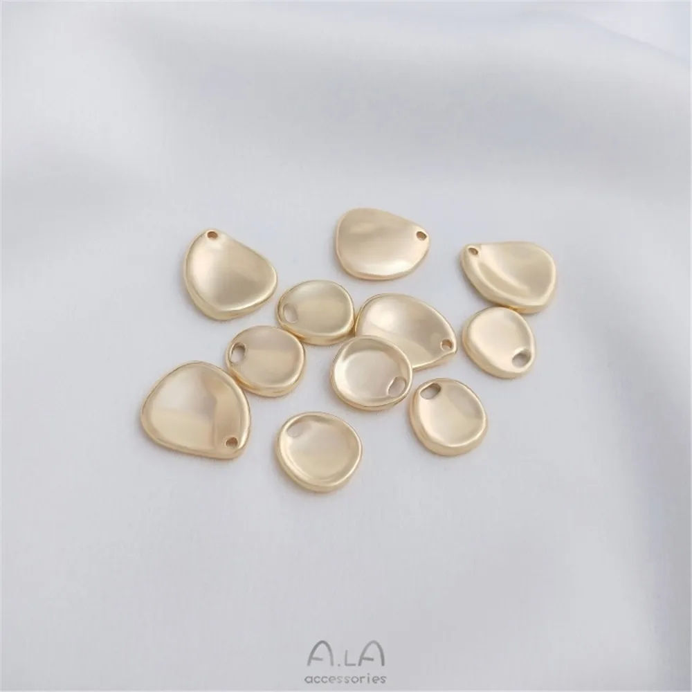 14K Gold Plating Drop shaped petal pendant accessories copper plated real gold handmade flower DIY earrings jewelry materials
14K Gold Plating Drop shaped petal pendant accessories copper plated real gold handmade flower DIY earrings jewelry materials
