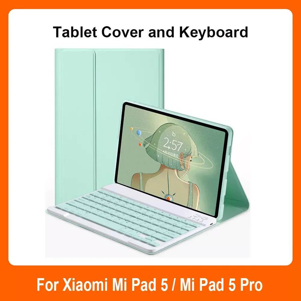 For Xiaomi Mi Pad 5/Pad 5 pro Tablet Wireless Bluetooth Keyboard and Mouse Protective Cover Stand Case Accessories For Xiaomi
For Xiaomi Mi Pad 5/Pad 5 pro Tablet Wireless Bluetooth Keyboard and Mouse Protective Cover Stand Case Accessories For Xiaomi