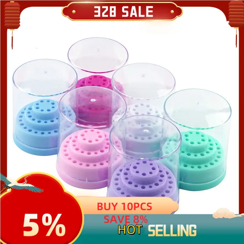 48 Holes Nail Drill Bit Holder Storage Case Stand Display Milling Cutter Box Manicure Empty Display Holder Acrylic Container
48 Holes Nail Drill Bit Holder Storage Case Stand Display Milling Cutter Box Manicure Empty Display Holder Acrylic Container
