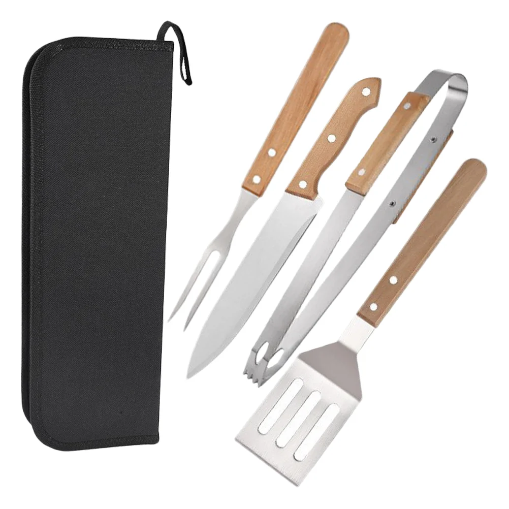 Barbecue Fork Tools Camping Bbq Grill Cooking Spatula Outdoor Multifunction Tong Stainless Steel
Barbecue Fork Tools Camping Bbq Grill Cooking Spatula Outdoor Multifunction Tong Stainless Steel