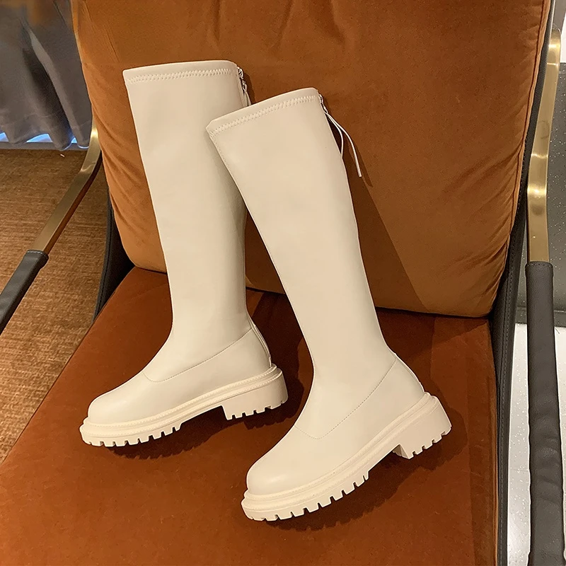 Winter Long Women's Boots Black Patent Leather Ankle Boots Round Toe Patent Leather Beige Ladies Fashion Botas Mujer Plus Size
Winter Long Women's Boots Black Patent Leather Ankle Boots Round Toe Patent Leather Beige Ladies Fashion Botas Mujer Plus Size