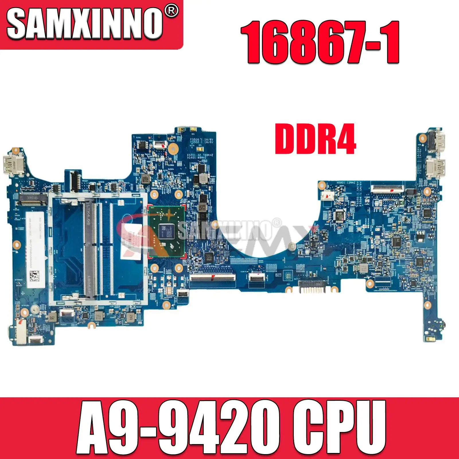 For HP Envy X360 15-BQ Laptop Motherboard A9-9420 CPU 924317-601 924317-001 16867-1 DDR4 100% Testing ok
For HP Envy X360 15-BQ Laptop Motherboard A9-9420 CPU 924317-601 924317-001 16867-1 DDR4 100% Testing ok