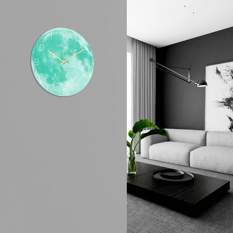 Nordic Colorful Moon Lighted Wall Clock Luminous Acrylic Silent Movement Home Mirror Wall Decor Clock Modern Decoration Bedroom
Nordic Colorful Moon Lighted Wall Clock Luminous Acrylic Silent Movement Home Mirror Wall Decor Clock Modern Decoration Bedroom