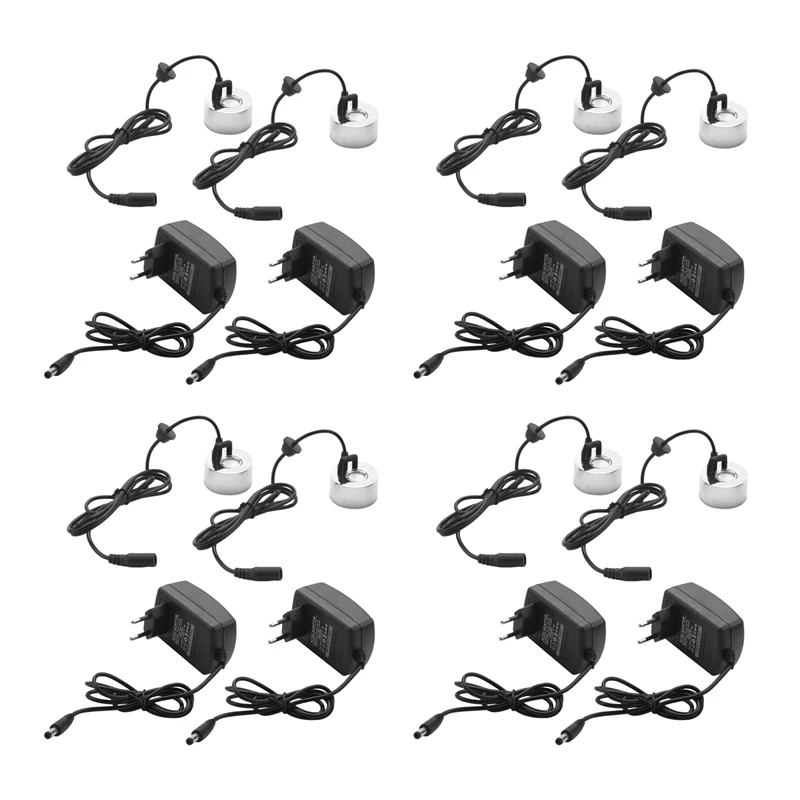 8 шт., ультразвуковой увлажнитель воздуха с вилкой, 45 мм, 24 В 
8 шт., ультразвуковой увлажнитель воздуха с вилкой, 45 мм, 24 В