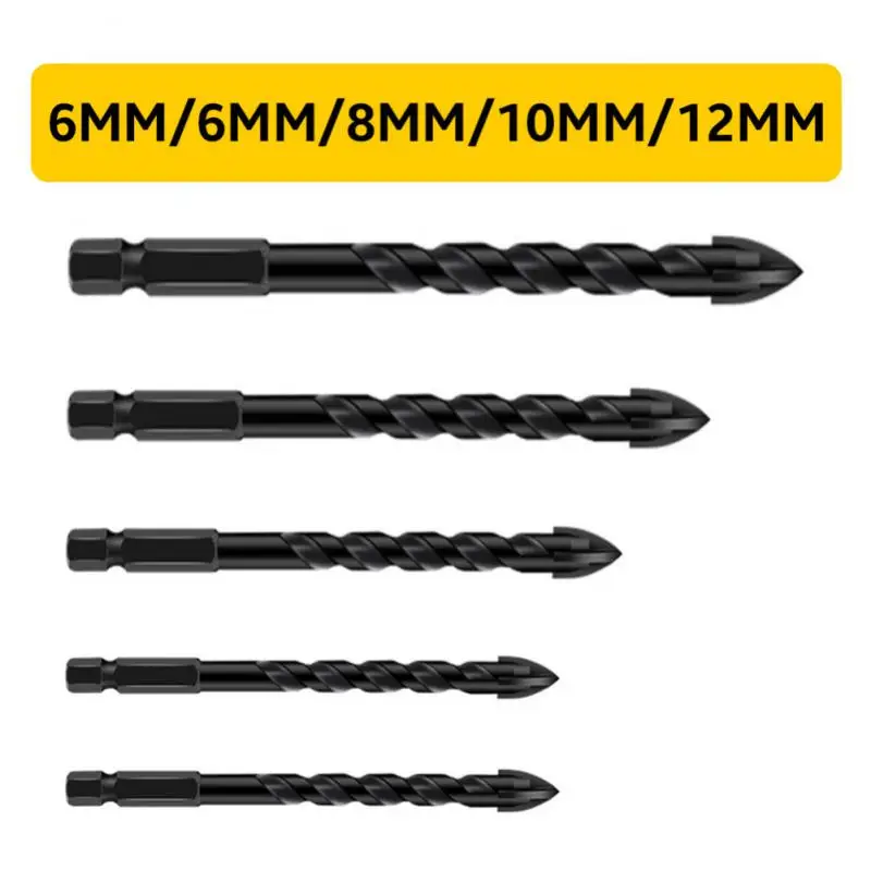 4/5/7PCS Glass Drill Bit Set Efficient Universal Drilling Tool Alloy Carbide Woodworking Tools 4 Cutting Edges Cross Drill Bit
4/5/7PCS Glass Drill Bit Set Efficient Universal Drilling Tool Alloy Carbide Woodworking Tools 4 Cutting Edges Cross Drill Bit