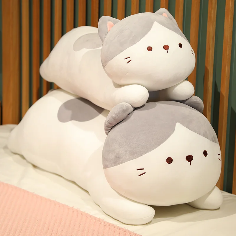 50/70/90CM Lovely Grey Cat Plush Pillow Cushion Stuffed Soft Fat Cat Dolls Sleeping Pillow Comforting Toys for Kids Girls Gift
50/70/90CM Lovely Grey Cat Plush Pillow Cushion Stuffed Soft Fat Cat Dolls Sleeping Pillow Comforting Toys for Kids Girls Gift