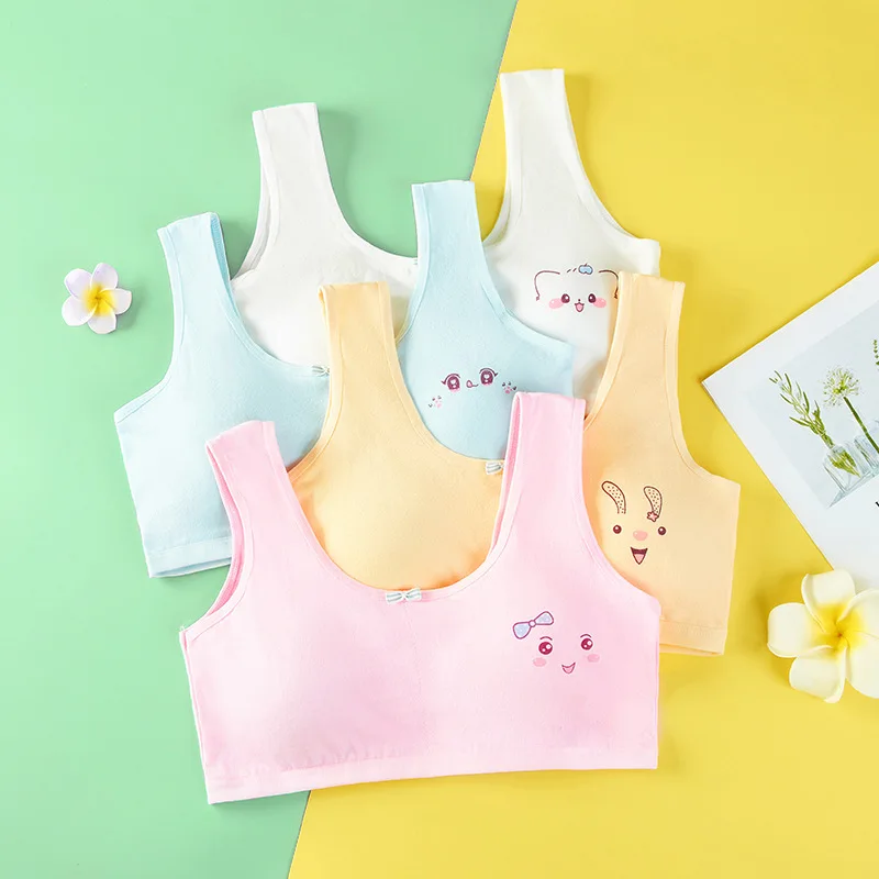 Girls Training Bra Kids Soft Sports Breathable Tube Top School Student Puberty Children Bras Teennagers Underwear with Chest Pad
Girls Training Bra Kids Soft Sports Breathable Tube Top School Student Puberty Children Bras Teennagers Underwear with Chest Pad