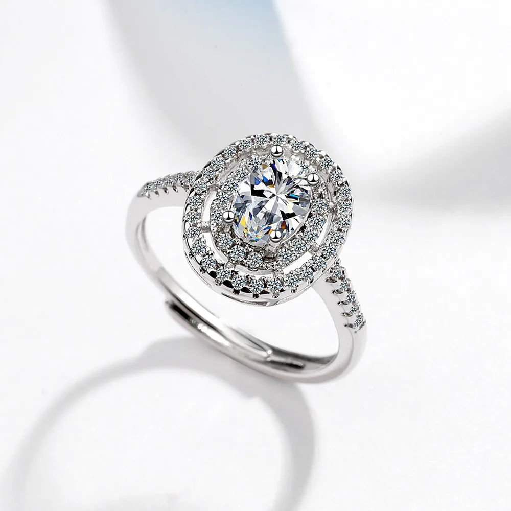 Trendy 100% 925 Sterling Silver FL Oval Diamond Ring for Women Fine Anillos De Silver 925 Jewelry Wedding Bands Party Anel Girls
Trendy 100% 925 Sterling Silver FL Oval Diamond Ring for Women Fine Anillos De Silver 925 Jewelry Wedding Bands Party Anel Girls