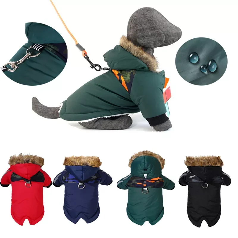Winter Pet Dog Clothes Super Warm Jacket Waterproof Thicker Coat Small Dogs Pets Clothing For French Bulldog Chihuahua Outfit
Winter Pet Dog Clothes Super Warm Jacket Waterproof Thicker Coat Small Dogs Pets Clothing For French Bulldog Chihuahua Outfit