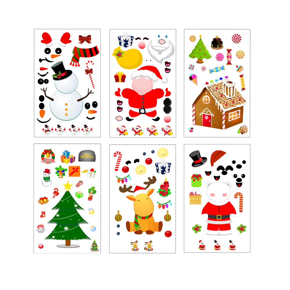 Christmas Stickers Sticker Make Face Your Party Own Kids Favor Decals Santaaholiday Decorative Adhesive Album Photo Scrapbooking
Christmas Stickers Sticker Make Face Your Party Own Kids Favor Decals Santaaholiday Decorative Adhesive Album Photo Scrapbooking