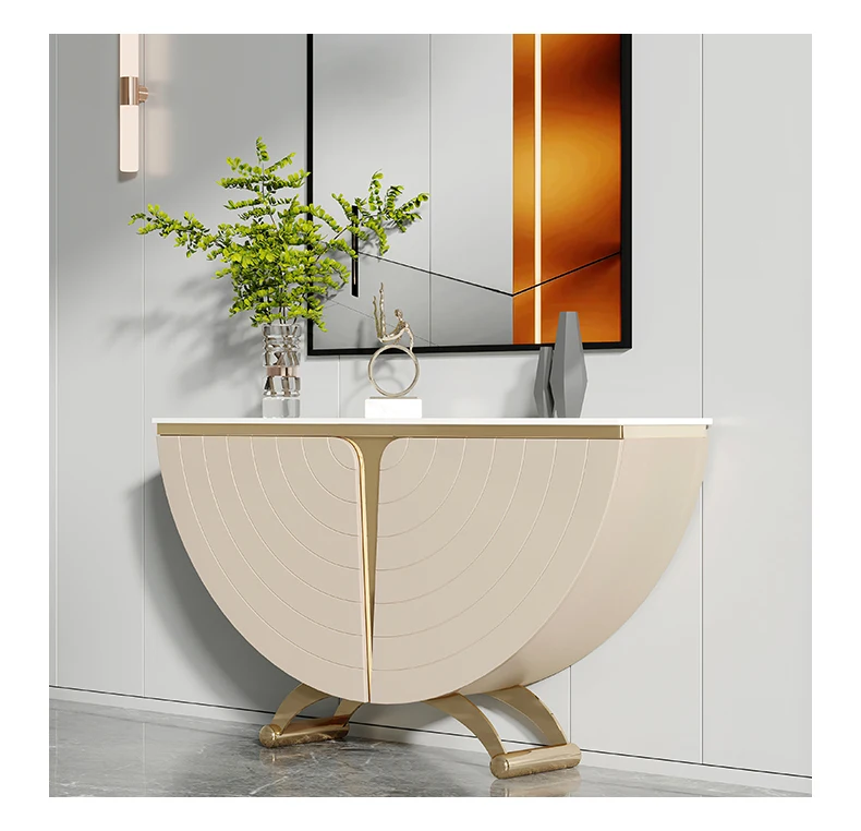 

Роскошный и минималистичный светлый шкаф для прихожей, современный простой шкаф для гостиной, коридора, дизайнерский стильный мраморный вх...