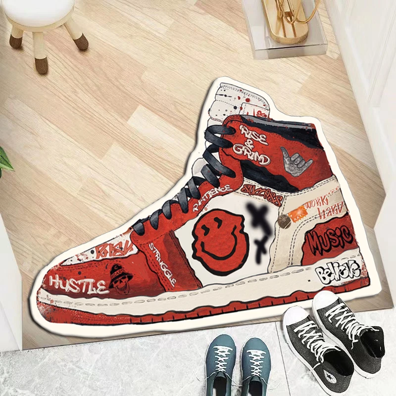 Sneaker Carpet Popular Fashion Rugs Living Room Decoration Bedroom Parlor Children Room Area Rug Mat Soft Flannel Rug and Carpet
Sneaker Carpet Popular Fashion Rugs Living Room Decoration Bedroom Parlor Children Room Area Rug Mat Soft Flannel Rug and Carpet