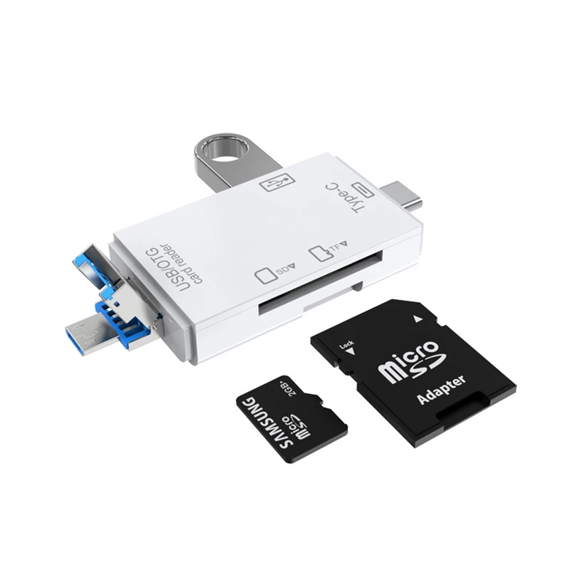Устройство для чтения Micro USB Type-C 6 в 1 | Компьютеры и офис