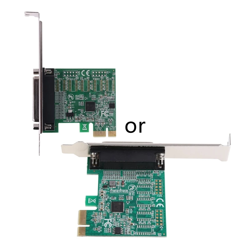 Parallel Port DB25 25Pin PCIE Riser Card LPT Printer to PCI-E Express Cards Converter Adapter AX99100
Parallel Port DB25 25Pin PCIE Riser Card LPT Printer to PCI-E Express Cards Converter Adapter AX99100